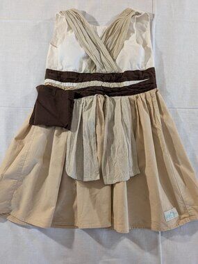 Little Bird Clothing Co. Rey Star Wars Kids Dress Size 6